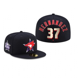 Toronto Blue Jays Teoscar Hernandez Navy 2021 MLB All-Star Game Hat