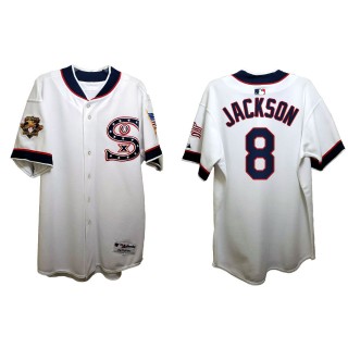 Bo Jackson Chicago White Sox 1917 Throwback Independence Day Stars Stripes Jersey