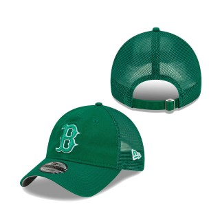 Boston Red Sox St. Patrick's Day 9TWENTY Adjustable Hat Green