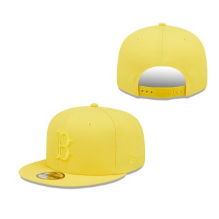 Men's Boston Red Sox Yellow Spring Color Pack 9FIFTY Snapback Hat