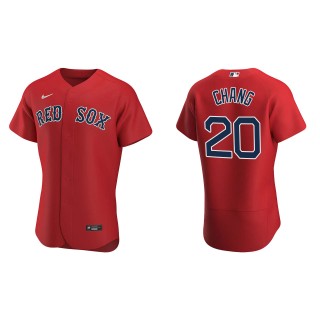 Boston Red Sox Yu Chang Red Authentic Alternate Jersey
