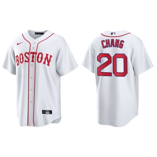 Boston Red Sox Yu Chang Red Sox Patriots' Day Replica Jersey