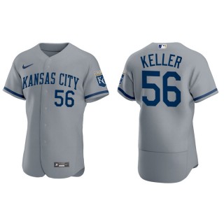 Brad Keller Kansas City Royals Gray 2022 Authentic Jersey