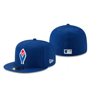 Braves Cooperstown Collection Royal Alt Logo Pack 59FIFTY Fitted Hat
