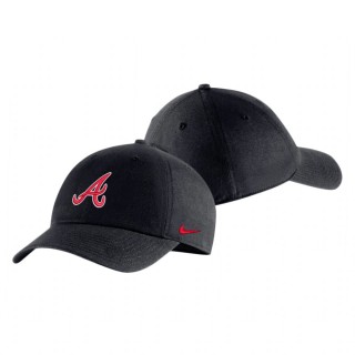 Atlanta Braves Navy Heritage 86 Adjustable Hat