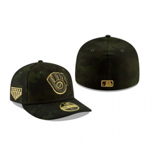 Milwaukee Brewers 2019 Armed Forces Day Low Profile 59FIFTY On-Field Hat