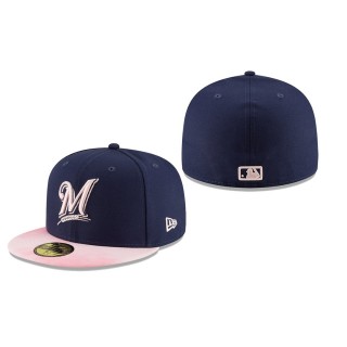Milwaukee Brewers 2019 Mother's Day 59FIFTY Fitted On-Field Hat