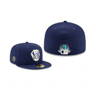 Brewers 2020 Spring Training Navy 59FIFTY Fitted Hat