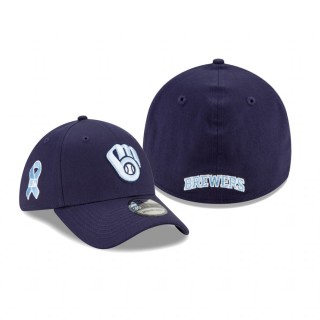 Brewers Navy 2021 Father's Day 39THIRTY Flex Hat