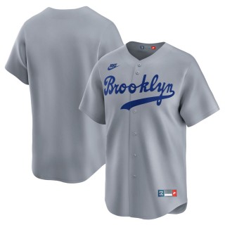 Brooklyn Dodgers Gray Cooperstown Collection Limited Jersey