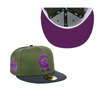 California Angels Mossy Haze 2022 59FIFTY Fitted Cap