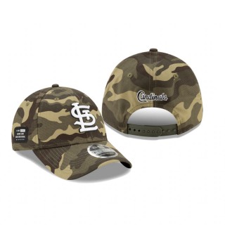 St. Louis Cardinals Camo 2021 Armed Forces Day 9FORTY Hat