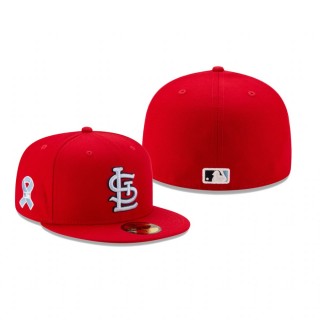 Cardinals 2021 Father's Day Red 59FIFTY Fitted Cap