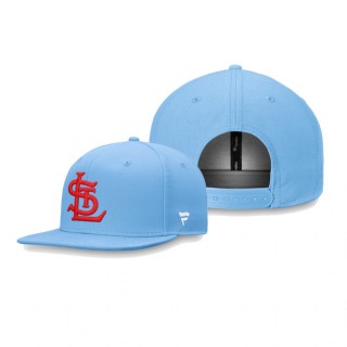 St. Louis Cardinals Light Blue Cooperstown Collection Core Snapback Hat
