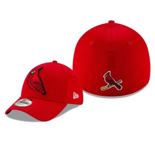 Cardinals Elements Red 39THIRTY Flex Hat