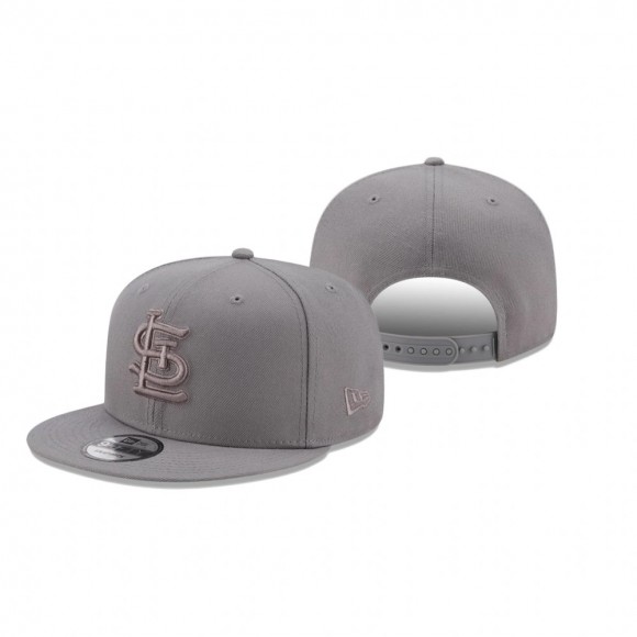 St. Louis Cardinals Gray Spring Color 9FIFTY Snapback Hat