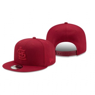 St. Louis Cardinals Cardinal Tonal 9FIFTY Snapback Hat