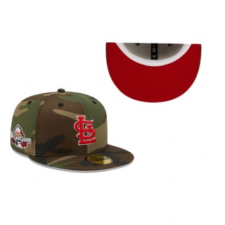 St. Louis Cardinals Camo Woodland Undervisor 2009 MLB All-Star Game Patch 59FIFTY Hat