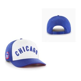 Chicago Cubs Cooperstown Collection Retro Contra Hitch Snapback Hat Royal White