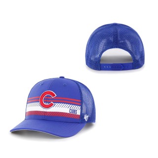 Chicago Cubs Cumberland Trucker Snapback Hat Royal