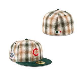 Chicago Cubs Just Caps Plaid 59FIFTY Fitted Hat