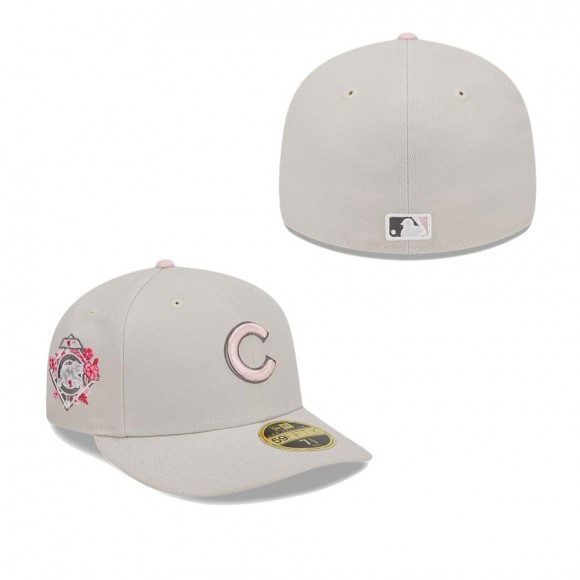 Men's Chicago Cubs Khaki 2023 Mother's Day Low Profile 59FIFTY Fitted Hat