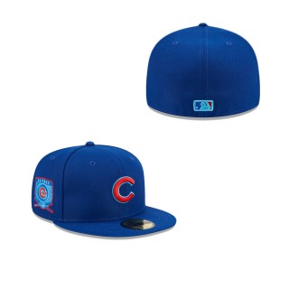 Chicago Cubs Royal 2023 MLB Father's Day On-Field 59FIFTY Fitted Hat