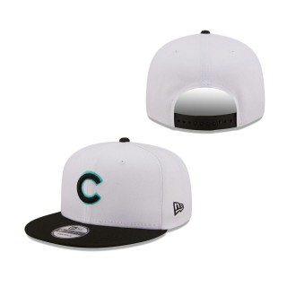 Chicago Cubs Spring Two-Tone 9FIFTY Snapback Hat White Black