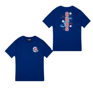 Chicago Cubs Tonal Wave T-Shirt