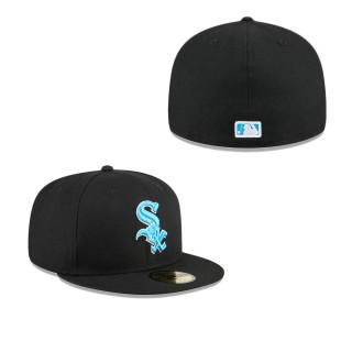 Chicago White Sox Black 2024 Father's Day 59FIFTY Fitted Hat