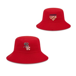 Chicago White Sox Red 2023 Fourth of July Bucket Hat