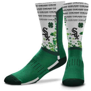 Chicago White Sox St. Patrick's Day V-Curve Crew Socks
