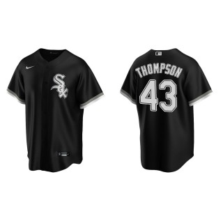 Chicago White Sox Trayce Thompson Black Replica Alternate Jersey