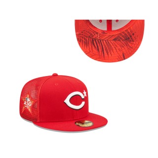 Men's Cincinnati Reds Red 2022 MLB All-Star Game Workout 59FIFTY Fitted Hat