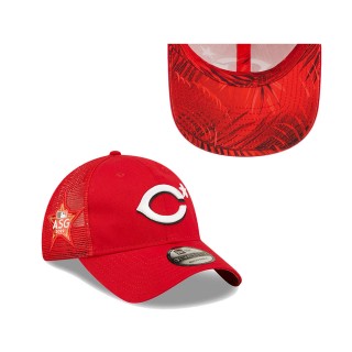 Men's Cincinnati Reds Red 2022 MLB All-Star Game Workout 9TWENTY Adjustable Hat