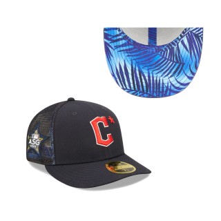 Men's Cleveland Guardians Navy 2022 MLB All-Star Game Workout Low Profile 59FIFTY Fitted Hat