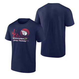 Cleveland Guardians Navy 2022 MLB Spring Training Cactus League Horizon Line T-Shirt