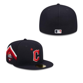 Cleveland Guardians Navy MLB All-Star Game Workout Fitted Hat