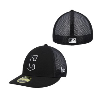 Cleveland Guardians Black 2022 Batting Practice Team Low Profile 59FIFTY Fitted Hat