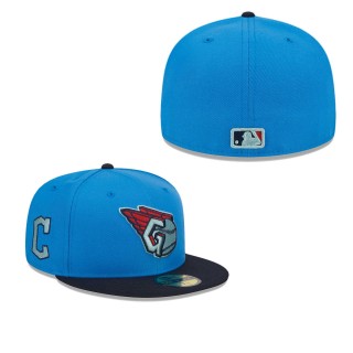 Cleveland Guardians Royal 59FIFTY Fitted Hat