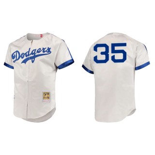 Cody Bellinger Men's Brooklyn Dodgers Jackie Robinson Mitchell & Ness Gray Cooperstown Collection Authentic Jersey