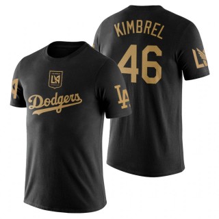 Los Angeles Dodgers Craig Kimbrel Black LAFC Night T-Shirt