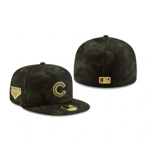 Chicago Cubs 2019 Armed Forces Day 59FIFTY Fitted On-Field Hat