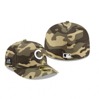 Cubs Camo 2021 Armed Forces Day Low Profile 59FIFTY Hat