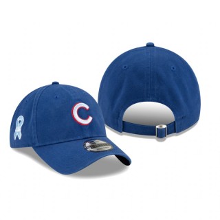 Chicago Cubs Royal 2021 Father's Day 9TWENTY Adjustable Hat