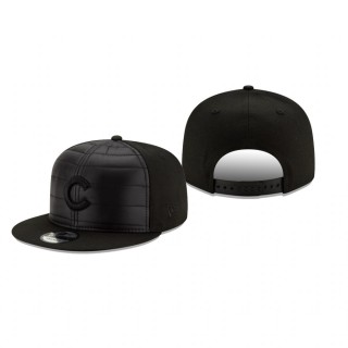 Chicago Cubs Black Degree 9FIFTY Snapback Hat