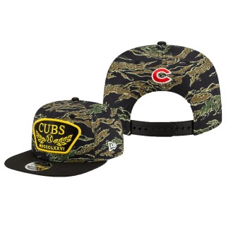 Chicago Cubs Camo League Vet 9FIFTY Snapback Adjustable New Era Hat