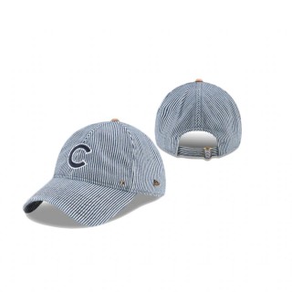 Chicago Cubs Blue Pinstripe 9Twenty Adjustable Hat