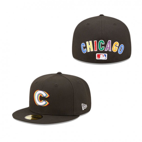 Chicago Cubs Prismatic 59FIFTY Fitted Hat