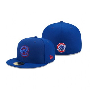 Cubs Scored 59FIFTY Fitted Royal Hat